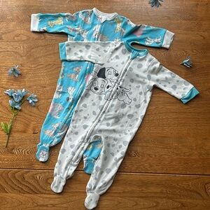 🎆Disney Baby Footie Pajamas 🐶🏰🎆